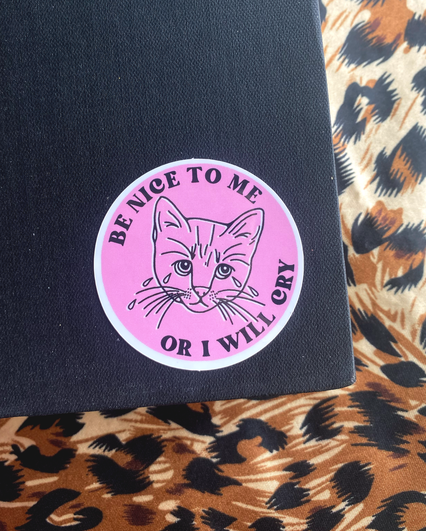 Be nice to me or I will cry • tarra