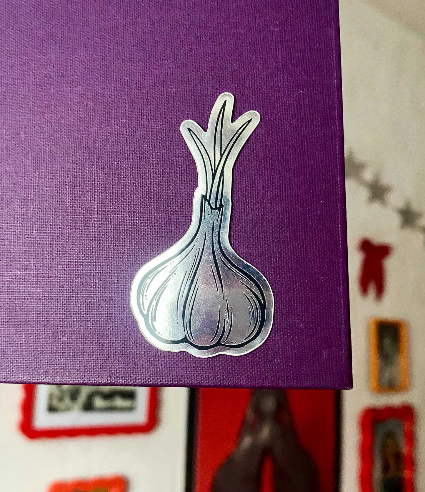 Valkosipuli • tarra