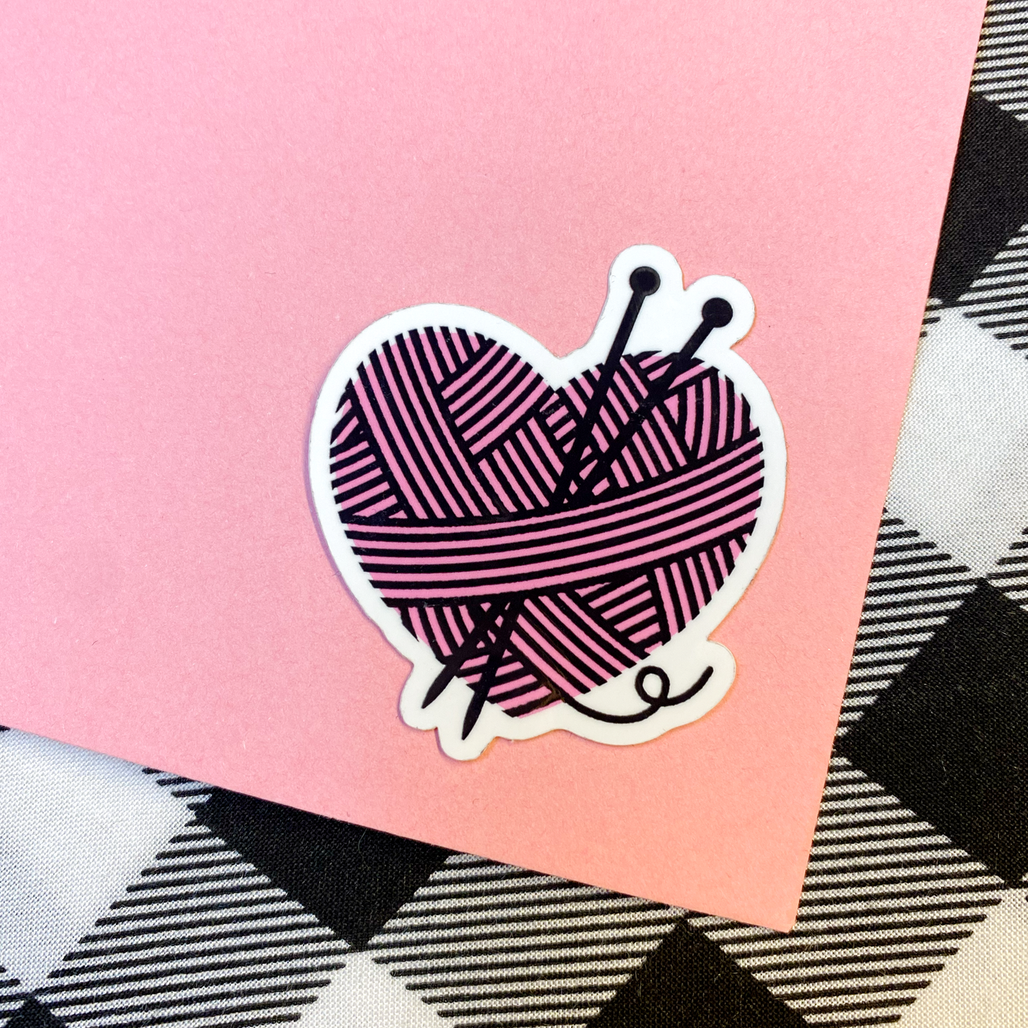 Neulesydän • tarra